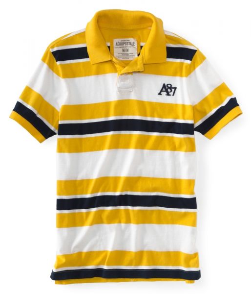 Camisa Aero Jersey Polo A87 Cor: Amarelo Canário Tamanho G